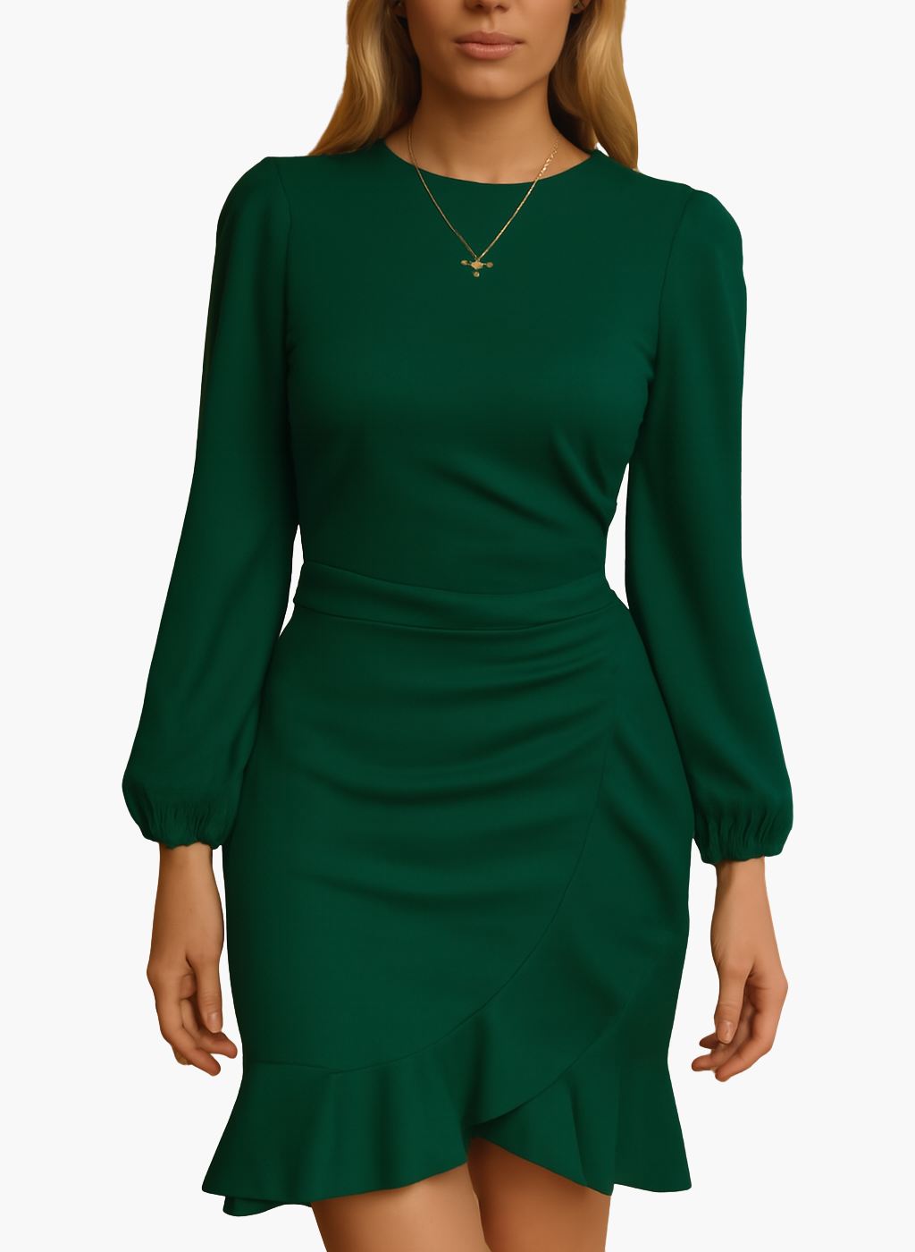 Amber™ - Elegant Longsleeve Dress