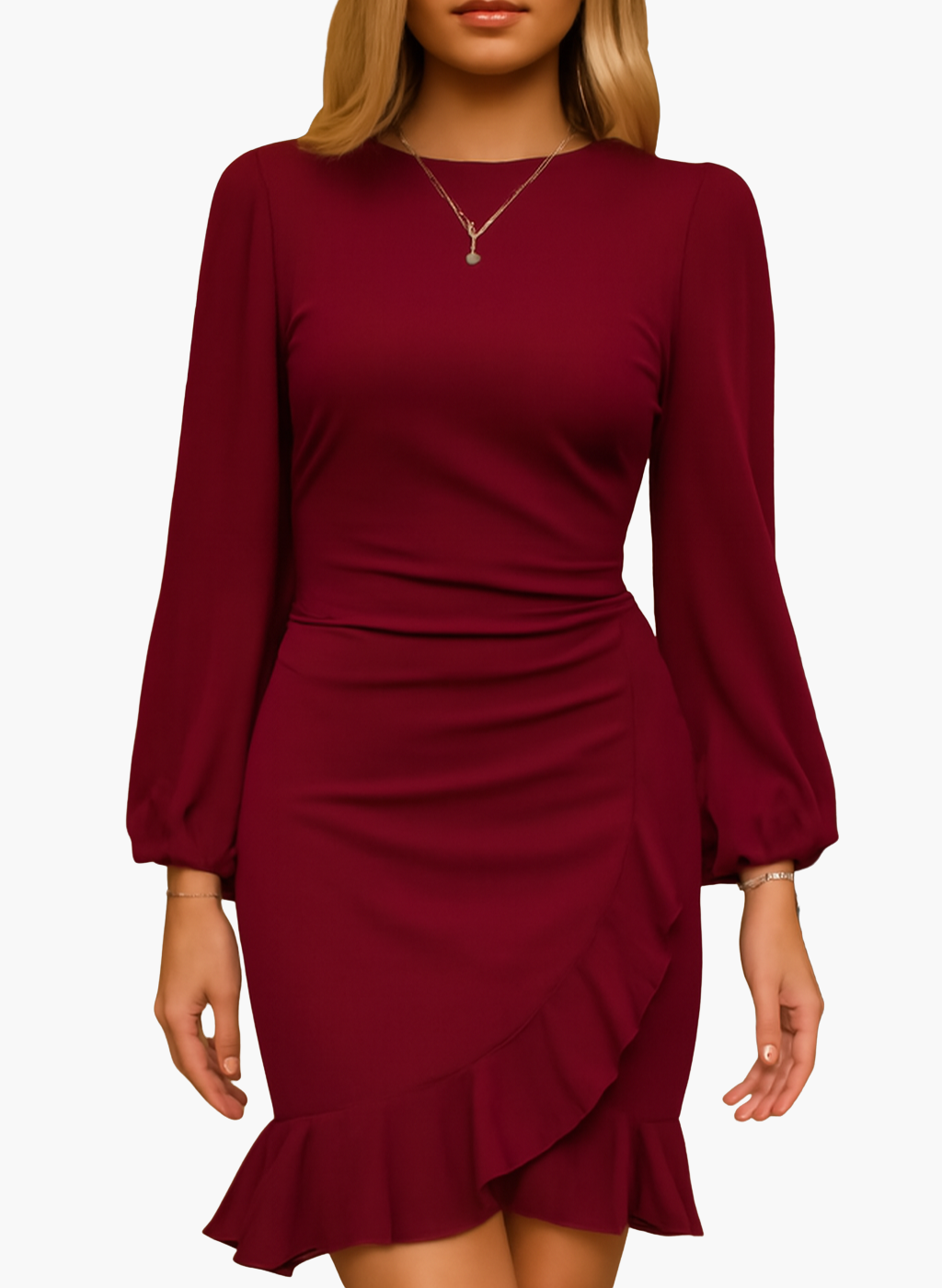 Amber™ - Elegant Longsleeve Dress